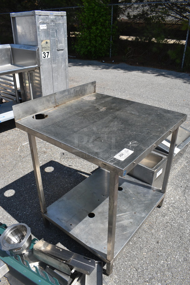 Commercial Stainless Steel Work Table With Undershelf. - Image 2 of 3