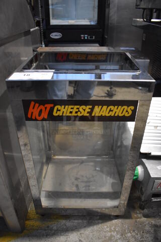 Server Metal Countertop Nacho Display Case Merchandiser. 14x13x23