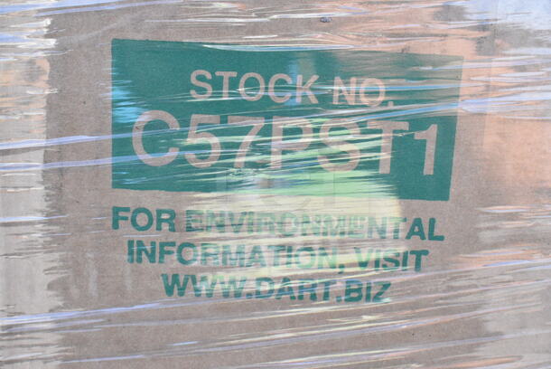 30 BRAND NEW Boxes Including 150BBQPINT Choice Pint Size Insulated Foil BBQ Bag - 1000/Case, 50012DWPLAKP EcoChoice 12 oz. Smooth Double Wall Kraft Compostable Paper Hot Cup - 500/Case, Dart C57PST1 ClearSeal Hinged Lid Plastic Container 6" x 5 13/16" x 3" - 500/Case, 128HDLDBULK Choice Heavy Duty Microwavable Translucent Plastic Deli Container Lid - 480/Case, 128HD8COMBO Choice Heavy Duty 8 oz. Microwavable Translucent Plastic Deli Container and Lid Combo Pack - 240/Case, 128HDLDBULK Choice Heavy Duty Microwavable Translucent Plastic Deli Container, 50020W Choice 20 oz. White Poly Paper Hot Cup - 600/Case, 347RSG2 Choice 2 oz. Clear Plastic Shot Glass - 2500/Case, Dart 205HT1 White Foam Take Out Container with Perforated Hinged Lid 9" x 6" x 3" - 200/Case, 760SOUP12WPA Choice 12 oz. White Double Poly-Coated Paper Food Cup with Vented Paper Lid - 250/Case, 500TW7 Choice 7 oz. Translucent Thin Wall Plastic Cold Cup - 2500/Case, 795PTOBK3 Choice 7 3/4" x 5 1/2" x 2 1/2" Black Microwavable Folded Paper #3 Take-Out Container - 200/Case, Solo DLR626 Clear Plastic Dome Lid with 1" Hole for 12-20 oz cups - 1000/Case, 500CC20 Choice Clear PET Customizable Plastic Cold Cup - 20 oz. - 600/Case. 30 Times Your Bid!  - Image 6 of 12
