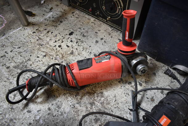 Bauer 1962E-B 7" Angle Grinder, Warrior 57806 Reciprocating Saw and Tool Box. Tested and Working! - Image 6 of 10