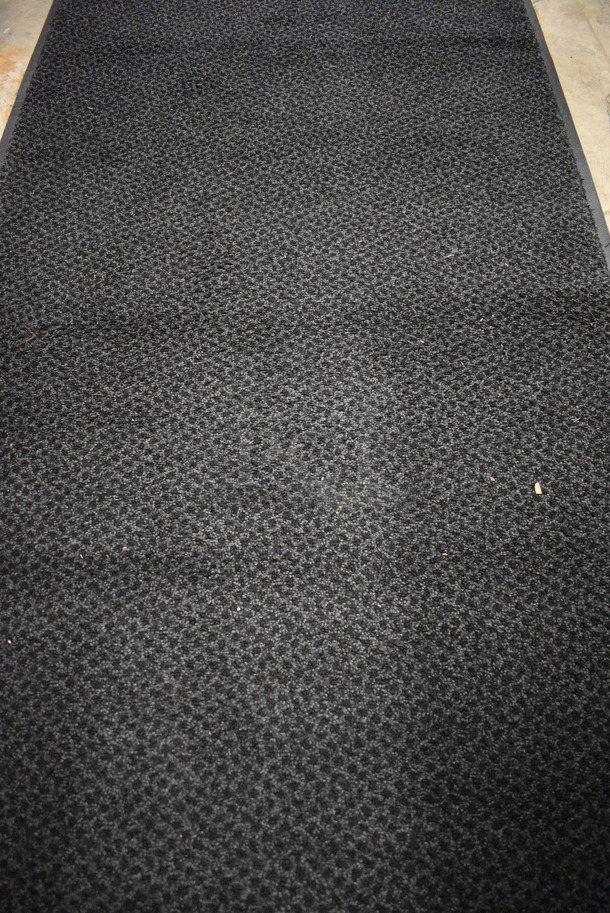 Black Floor Rug. 34.5x144 - Image 4 of 5