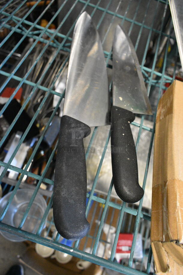 4 Various Items Including Mandolin Silcer, 2 Knives and Box of Discs. 4 Times Your Bid!  - Image 2 of 8