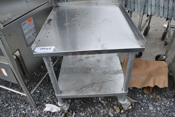 Stainless Steel Equipment Stand w/ Under Shelf on Commercial Casters.  - Image 1 of 4