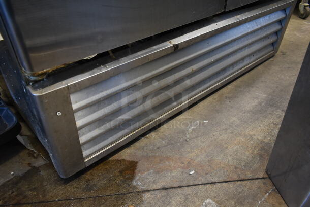Blue Air BASR2 Stainless Steel Commercial 2 Door Reach In Cooler w/ Poly Coated Racks. 115 Volts, 1 Phase. Tested and Working! - Image 4 of 7