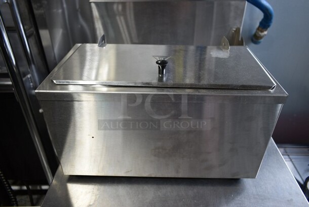 BRAND NEW SCRATCH AND DENT! 2023 Carnival King 382CDPW2 Stainless Steel Countertop Cone Dip Warmer. 120 Volts, 1 Phase.  Tested and Working! - Image 2 of 4