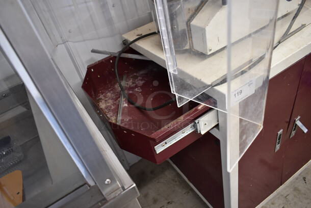 Metal Commercial Floor Style Propane Gas Powered Coco Pop Machine. Tested and Working! - Image 4 of 9