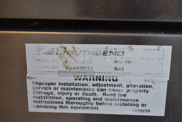 2 Southbend SLGS/22SC SL Series Stainless Steel Commercial Natural Gas Powered Full Size Convection Oven w/ View Through Doors, Metal Oven Racks and Thermostatic Controls. 2 Times Your Bid! - Image 9 of 10