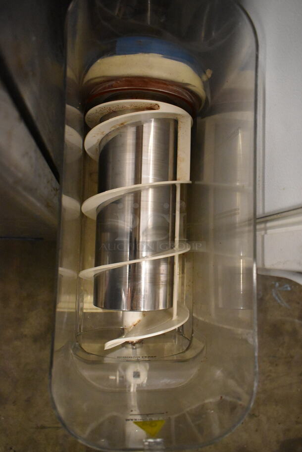 GHZ-114FF Stainless Steel Commercial Countertop Single Hopper Slushie Machine. 115 Volts, 1 Phase. Tested and Working! - Image 5 of 7