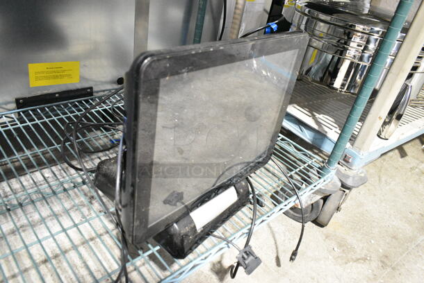 9 Various Items Including Sam4S Titan-360 POS Monitor, 2 Epson M129H Receipt Printer, Smart550USB,  Keyboard, Computer Mouse, 2 Metal Cash Drawers. 9 Times Your Bid!  - Image 2 of 12