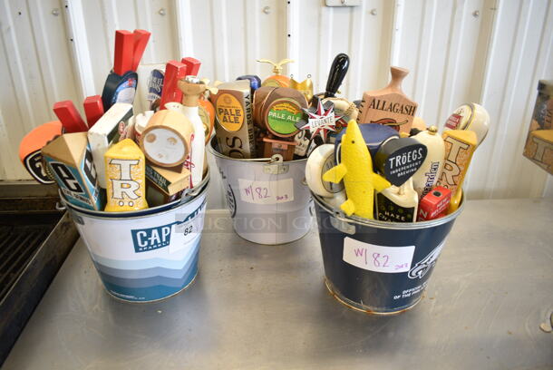 40 Various Beer Tap Handles Including Troegs, Allagash, Samuel Adams, Stella Artois, Blue Moon. 40 Times Your Bid! - Image 2 of 9