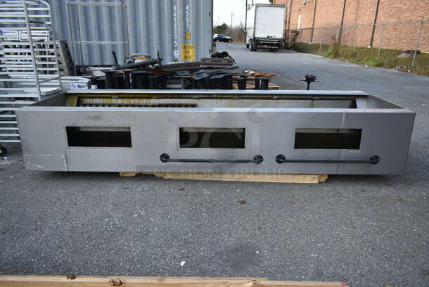 12' Stainless Steel Commercial Return Air Grease Hood w/ Filters. - Image 2 of 6
