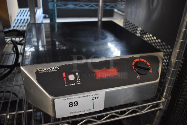 2014 CookTek MC3500 Stainless Steel Commercial Countertop Electric Powered Single Burner Induction Range. 208-240 Volts, 1 Phase. 14x17x5 - Image 2 of 4