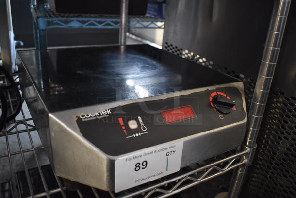 2014 CookTek MC3500 Stainless Steel Commercial Countertop Electric Powered Single Burner Induction Range. 208-240 Volts, 1 Phase. 14x17x5 - Image 3 of 4