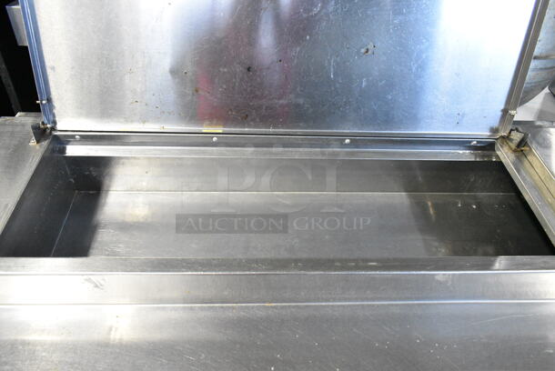 2018 Delfield 18691PTBMP Stainless Steel Commercial Pizza Prep Table Bain Marie. 115 Volts, 1 Phase. Tested and Working! - Image 4 of 11