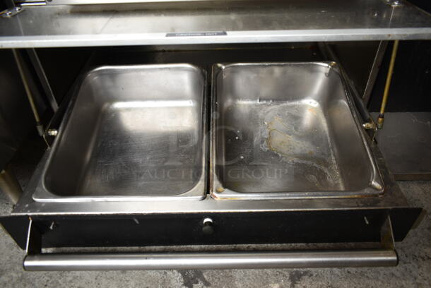 Hatco Stainless Steel Commercial Countertop Warming Display. Tested and Working! - Image 4 of 5