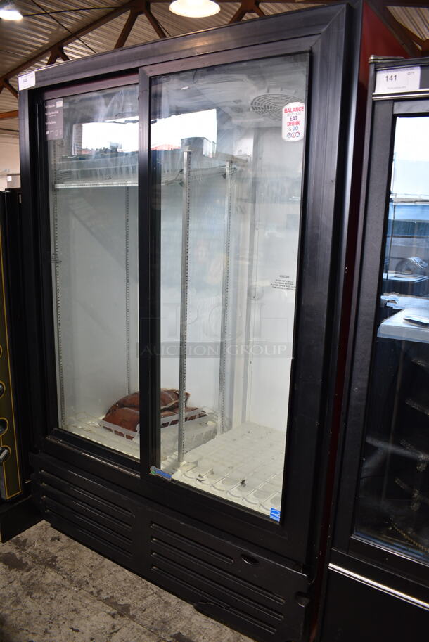 Imbera VRD43 ENERGY STAR Metal Commercial 2 Door Reach In Cooler Merchandiser. 115 Volts, 1 Phase. Tested and Working! - Image 1 of 5