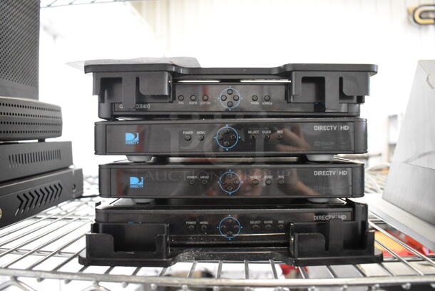 4 Directv HD Boxes. 8.5x6x1.5. 4 Times Your Bid! - Image 1 of 3