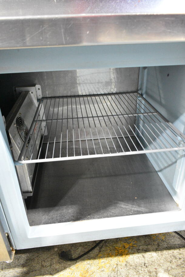 2018 Delfield 18691PTBMP Stainless Steel Commercial Pizza Prep Table Bain Marie. 115 Volts, 1 Phase. Tested and Working! - Image 10 of 11