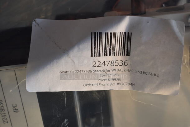 BRAND NEW SCRATCH AND DENT! Avantco 22478536 Starter for WHAC, BHAC, and BCAC Series - Image 3 of 3