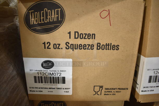 PALLET LOT of 45 BRAND NEW Boxes Including 3 Box Libbey 92129 33.5 oz Milk Bottles, 161052 Glass Rack, Tablecraft 112CIM071 Texas Pit Squeeze Bottles, Tablecraft 112CIM004 Squeeze Bottles, Tablecraft 112CIM072 Squeeze Bottles. 45 Times Your Bid!  - Image 7 of 8