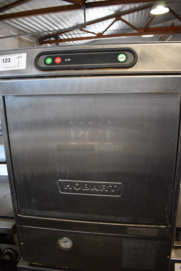 Hobart LX30H Stainless Steel Commercial Undercounter Dishwasher. 120-240 Volts, 1 Phase. 24x25x34 - Image 2 of 5