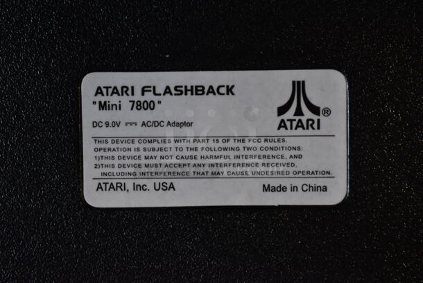 IN ORIGINAL BOX! Atari Flashback Mini 7800 Game Console. - Image 6 of 6