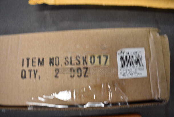 24 BRAND NEW! Thunder Group Stainless Steel Serrated Knives w/ Wooden Handle. 8". 24 Times Your Bid! - Image 4 of 4