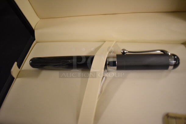 Aurora Pennino Oro Massiccio 14kt Solid Gold Nib Pen With Box - Image 3 of 4