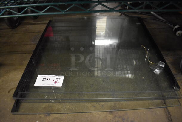 ALL ONE MONEY! Lot of Various Glass Panes. Includes 22.5x23
