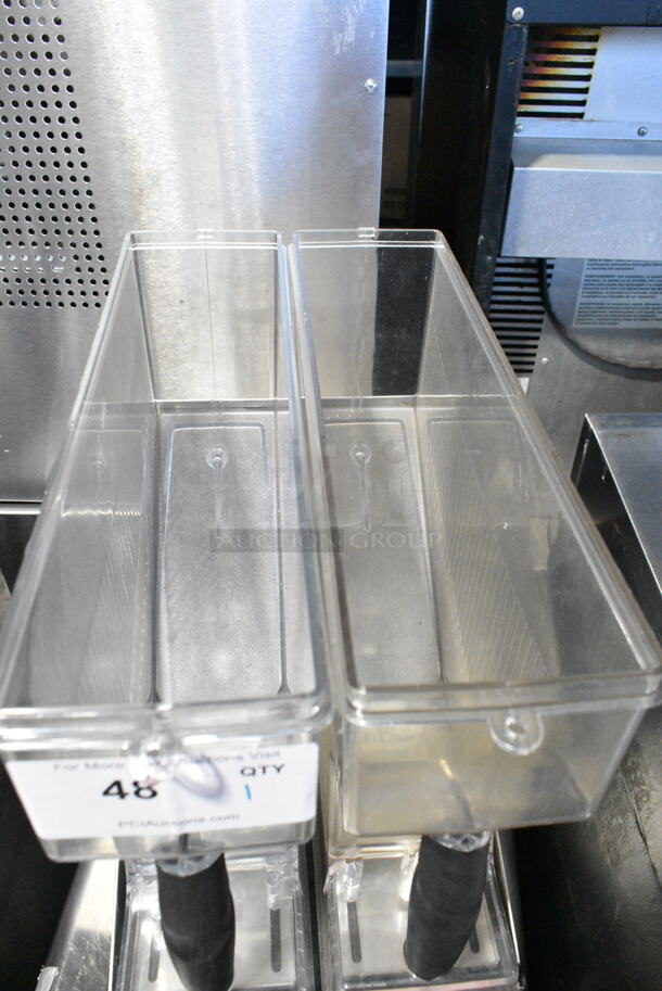 Bunn MHG Stainless Steel Commercial Countertop Coffee Bean Grinder w/ 2 Hoppers. 120 Volts, 1 Phase. Tested and Working! - Image 5 of 7