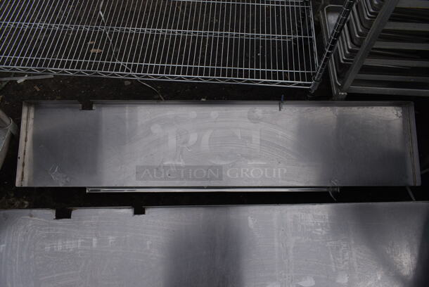 2 Stainless Steel Wall Mount Shelves. 2 Times Your Bid! - Image 3 of 5
