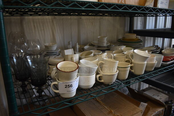 ALL ONE MONEY! Lot of Various Dishes Including Ceramic Mugs, Plates, Bowls and Ramekins