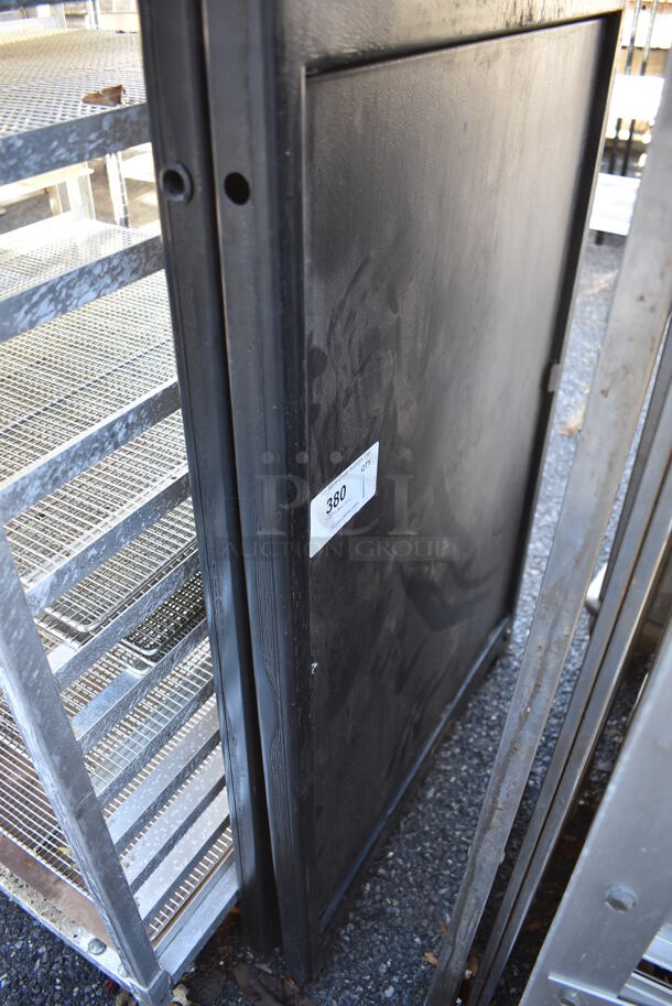 Black Poly A Frame Sidewalk Sign. 27x33x43 - Image 3 of 3