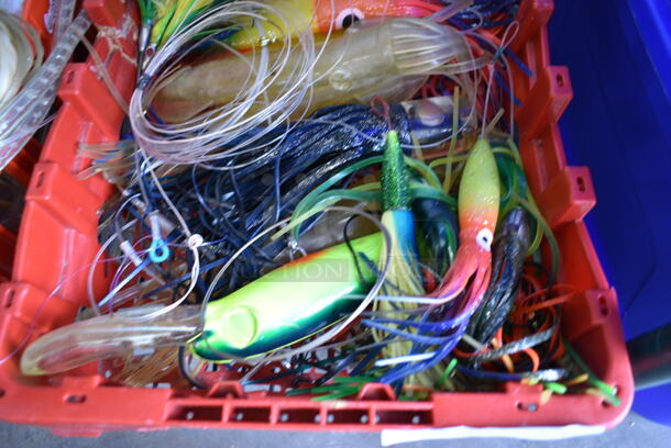 ALL ONE MONEY! Bin of Various Fishing Lures - Image 2 of 6