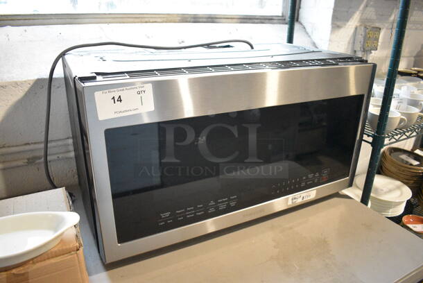 BRAND NEW! Samsung Model ME21M706BAS Chrome Finish Microwave Oven. 120 Volts, 1 Phase. 30x17x17 - Image 2 of 6