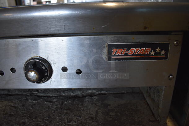 Tri-Star Stainless Steel Commercial Countertop Natural Gas Powered Flat Top Griddle. 48x32.5x14 - Image 5 of 6