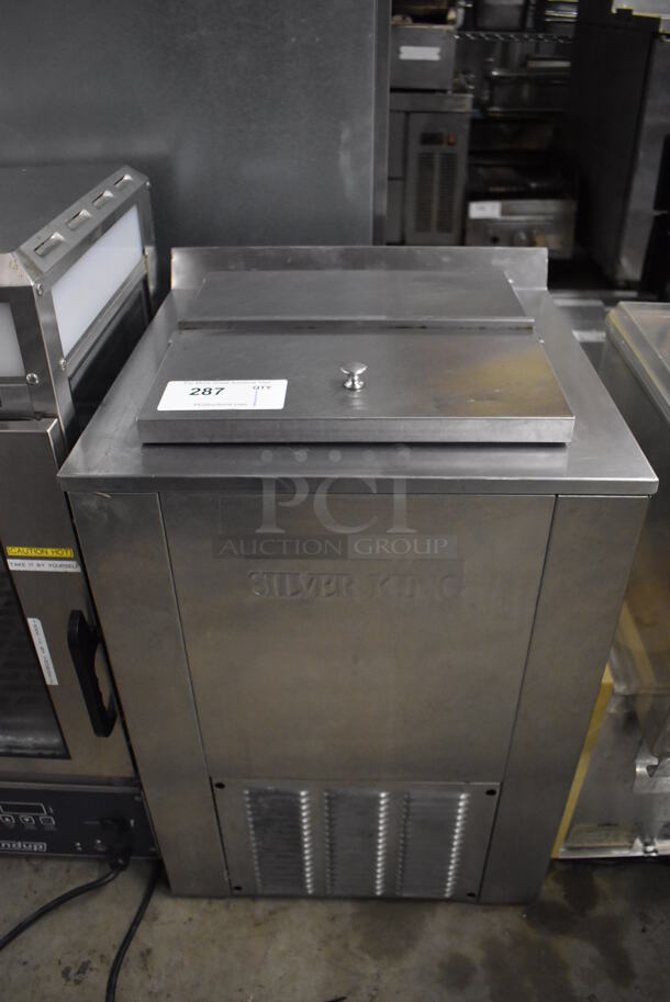 Silver King Stainless Steel Cold Pan. 115 Volts, 1 Phase. 18x18x26.5. Tested and Working! - Image 1 of 6