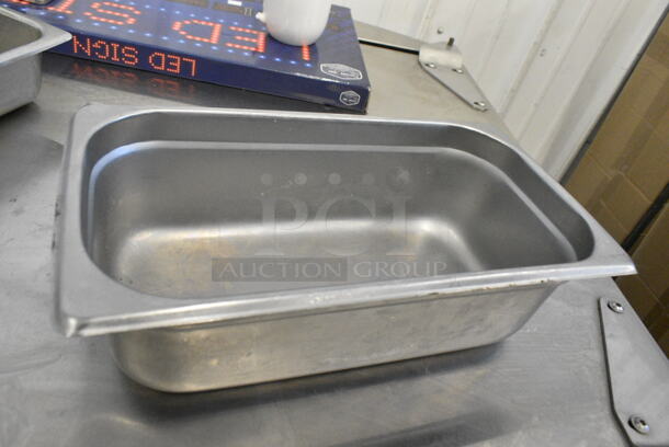 30 Stainless Steel Drop In Bins. Including 1/3 Size and 1/6 Size. 30 Times Your Bid!  - Image 5 of 6
