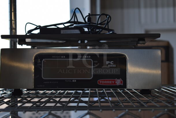 BRAND NEW! Torrey PC Series Stainless Steel Commercial Countertop Food Portioning Scale. 14x14x5  - Image 6 of 6