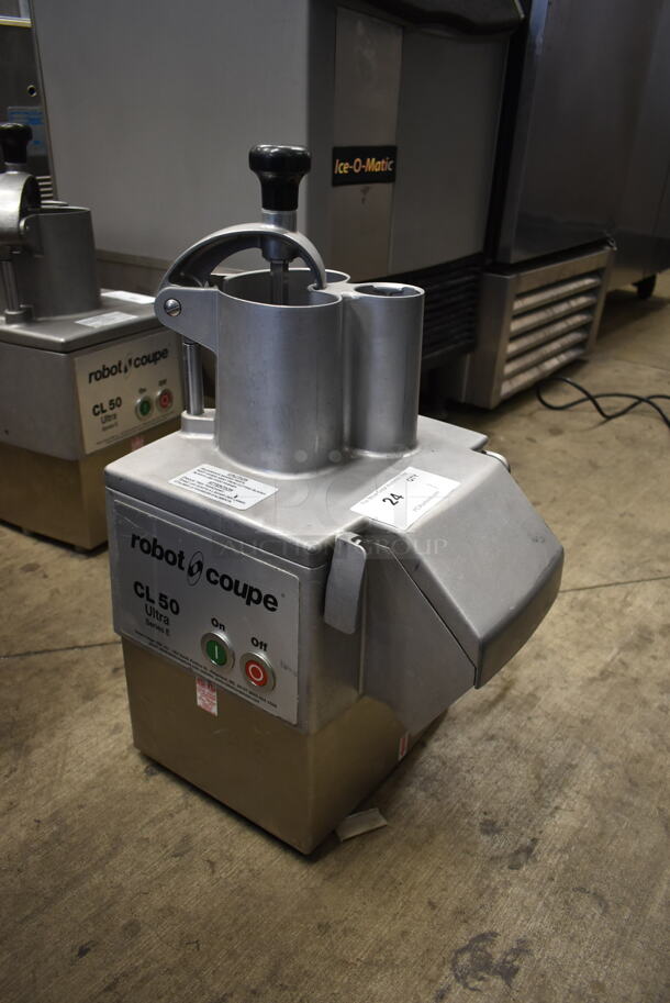 Robot Coupe CL 50 U Series Metal Commercial Countertop Food Processor w/ Grating Blade. 120 Volts, 1 Phase. Tested and Does Not Power On - Image 3 of 6