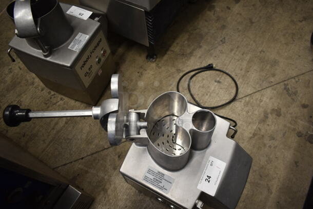 Robot Coupe CL 50 U Series Metal Commercial Countertop Food Processor w/ Grating Blade. 120 Volts, 1 Phase. Tested and Does Not Power On - Image 4 of 6