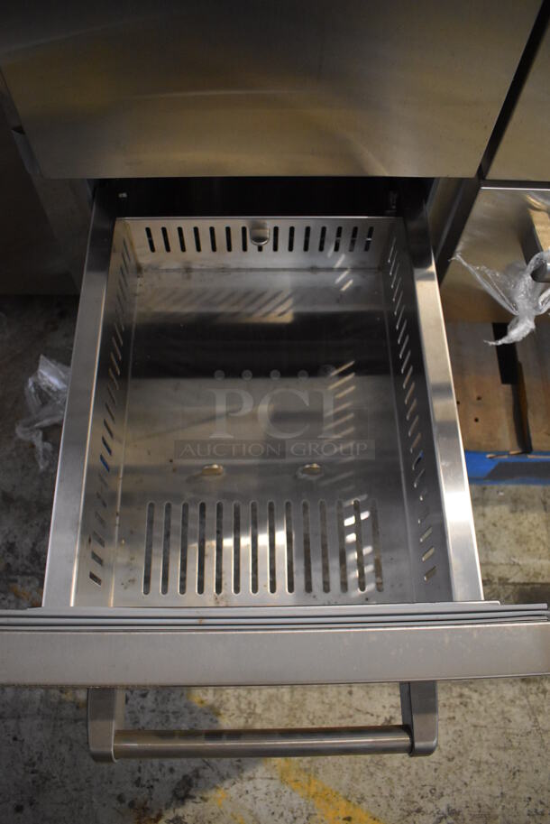LIKE NEW! Sub Zero Stainless Steel Commercial Cooler Freezer Combo Unit. 115 Volts, 1 Phase. Unit Has Only Been Used a Few Times! Tested and Powers On But Does Not Get Cold - Image 6 of 11