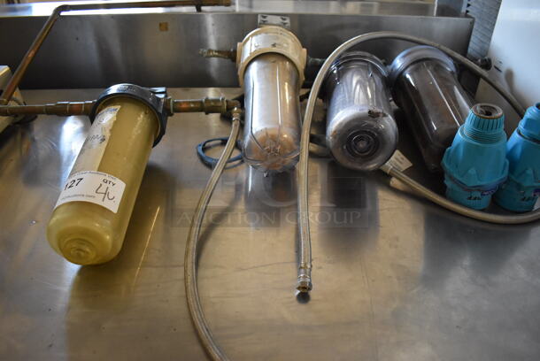 Serv-Ware GR-48S Metal Commercial 2 Door Reach In Cooler Merchandiser w/ Poly Coated Racks. 115 Volts, 1 Phase. 55x31x82 - Image 1 of 6