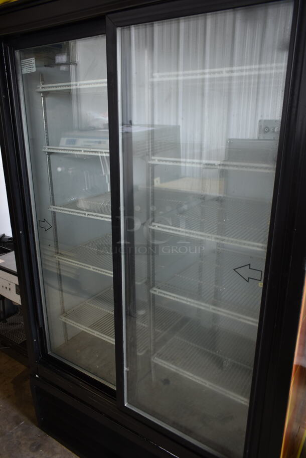 Beverage Air MT38 Metal Commercial 2 Door Reach In Cooler Merchandiser w/ Poly Coated Racks. 115 Volts, 1 Phase. Tested and Powers On But Does Not Get Cold - Image 3 of 7