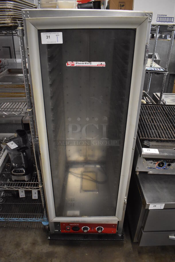 Avantco Metro Metal Commercial Holding Heated Pan Rack on Commercial Casters. 25x32x70. Tested and Working! - Image 1 of 5