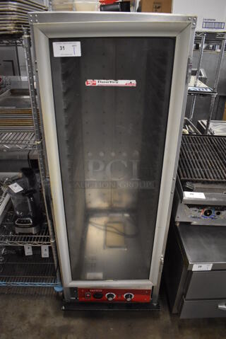 Avantco Metro Metal Commercial Holding Heated Pan Rack on Commercial Casters. 25x32x70. Tested and Working!