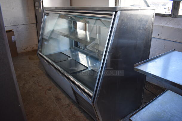2012 Leader HDL72 S/C Metal Commercial Floor Style Deli Display Case Merchandiser. 115 Volts, 1 Phase. 72x33x52.5. Tested and Working! - Image 2 of 7