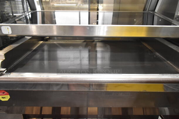 Alto Shaam ED2SYS-48/2S Metal Commercial Floor Style 2 Tier Heated Display Case Merchandiser. 208/240 Volts, 1 Phase.  - Image 3 of 10