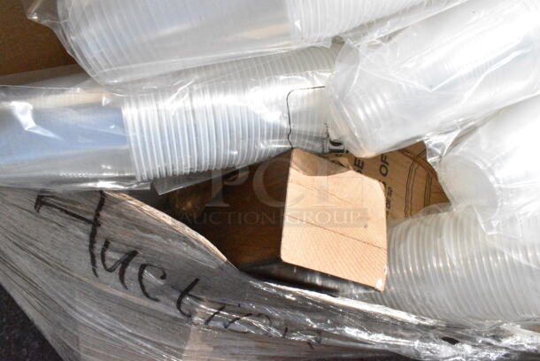 20 BRAND NEW Boxes Including 500CC12 Choice Clear PET Customizable Plastic Cold Cup - 12 oz. - 1000/Case, Lucerne 0355012.020 Wall Hung Lavy. 20 Times Your Bid! - Image 5 of 12