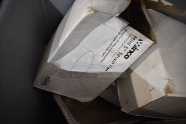 PALLET LOT of 10 BRAND NEW Items/Boxes Including Slim Jim Trash Cans, Winco Seasoning Shakers, WP-33 Stainless Steel Pitchers, Mandolin Slicer, Winco Flat Pastry Basting Brushes, Winco Round Stainless Lids, Kitchen Utensils Sets, Pestles, Poly Condiment Bottles, Sifter, . 10 Times Your Bid! - Image 12 of 12